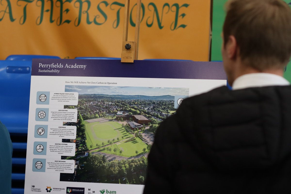 BroadleafPT's tweet image. Years in the making and the journey isn't over yet, but we've finally been able to show the community around Perryfields Academy what their new school could look like. 

The consultation stage continues, details at perryfieldsacademy.co.uk/our-school/inv…