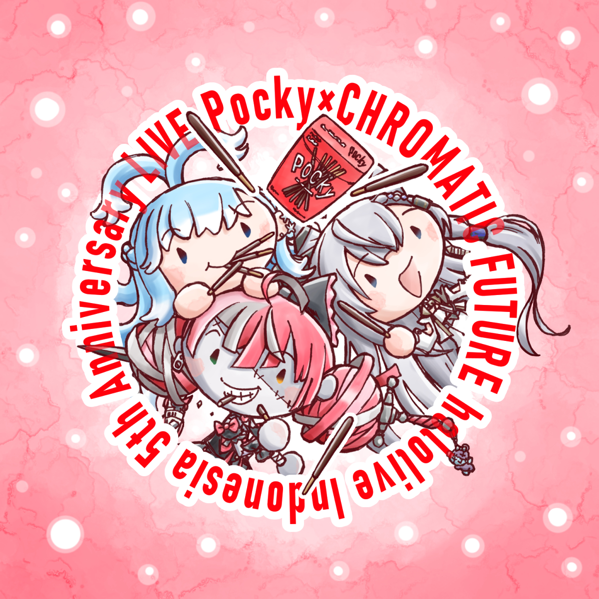 ariyuki2013's tweet photo. #graveyART🧟‍♀️ #Zetacrylic📜 #AeruSeni☔ #PockyXhololiveID #holoIDChromaticFuture https://t.co/jfYuzKw3D1