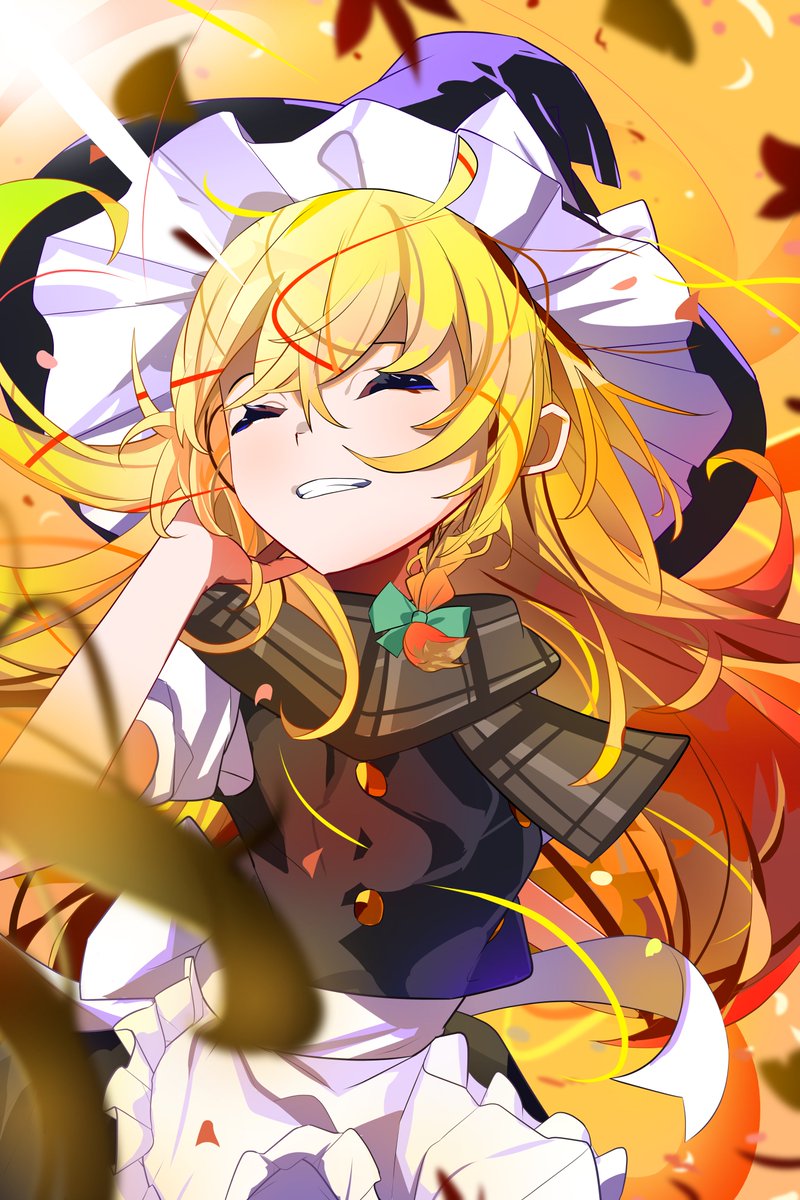 Harikane0's tweet image. AUTUMN
#イラスト #東方Project #霧雨魔理沙
楽しい秋例にしましょっ！
