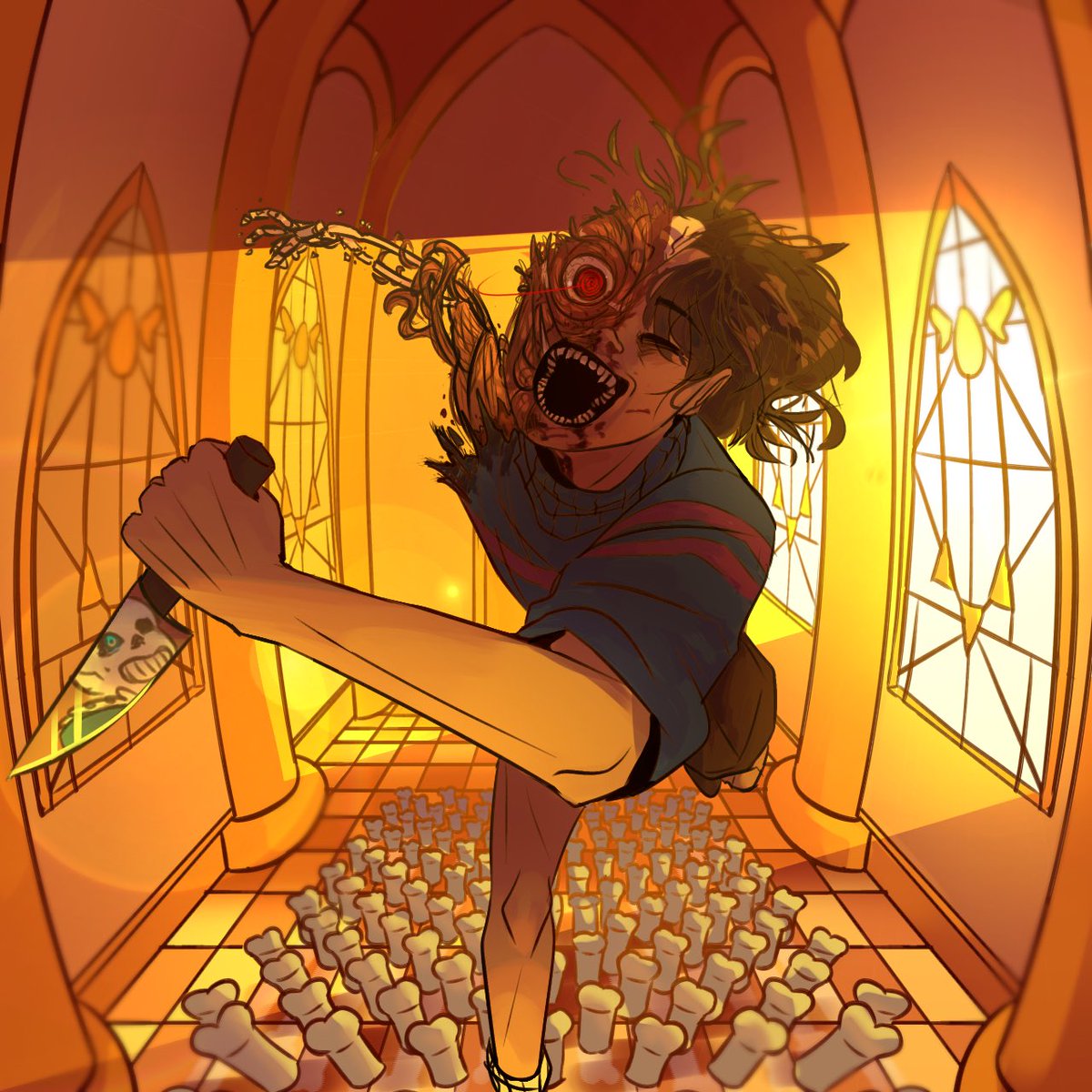 ArachniJesus's tweet image. I LOVE THIS IDEA SO MUCH GRAHHHHHH
#undertale #frisk