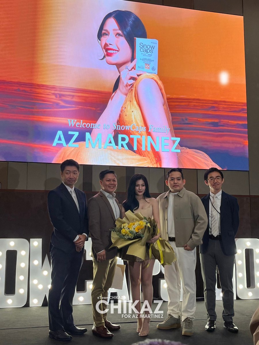 TeamCHIKAZ's tweet photo. Another blessing for our Porcelain Princess. Congratulations on becoming the newest brand ambassador of Snow Caps @_AZMartinez ♡

AZ GLOW WITH SNOWCAPS
#AZMartinez | AZ Martinez https://t.co/qbCRd3cjQO