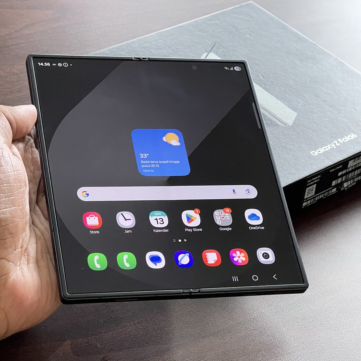 jodhafes's tweet image. Samsung Z Fold 6 ex SEIN
Limited Exclusive Crafted Black
Ram 12gb / 256gb Memory
Mulus 99% like new
Fungsi 100% normal
Fullset original

Harga 13.800.000
Lok Jogja / COD menyesuaikan 

WA 0812-3331-2818
Atau inbox
#hpsecond #samsungsecond #jualhpsecond #iphonesecond