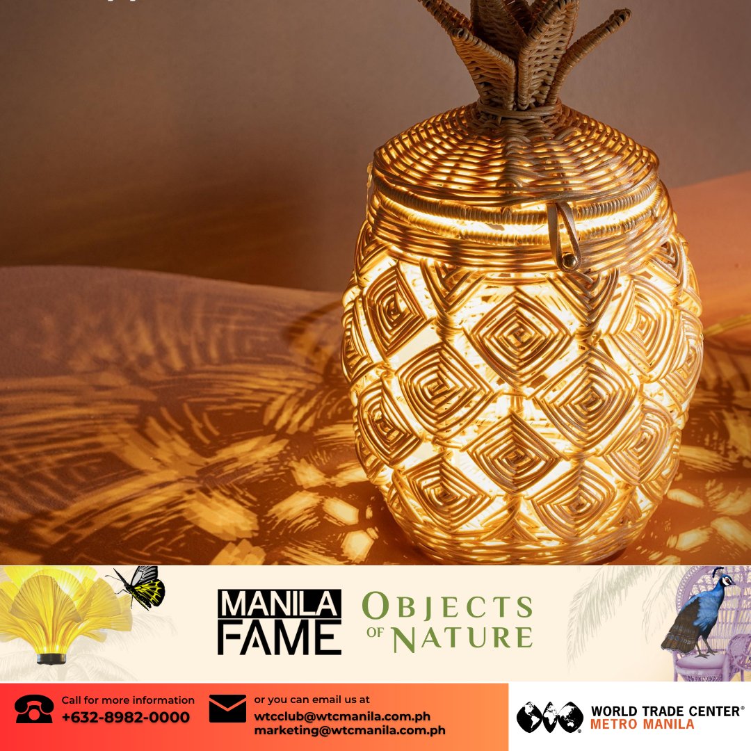 We've gathered the finest Filipino designers and makers to help you find that perfect, conversation-starting piece. 🗣️💫 It's time to shop local 💖 and elevate your space! Find your next favorite piece at Manila FAME at WTCMM on October 16-18. See you there! 👋 #WTCMM #ManilaFAME