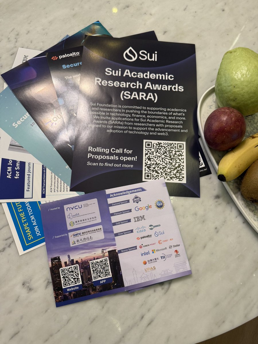 kostascrypto's tweet image. Sui is once again an official sponsor of ACM CCS, one of the world’s top conferences on security &amp;amp; privacy, where the future of innovation is forged.

Along with last year, Sui stands out with record research paper acceptances and side events rivaling even the Ethereum…