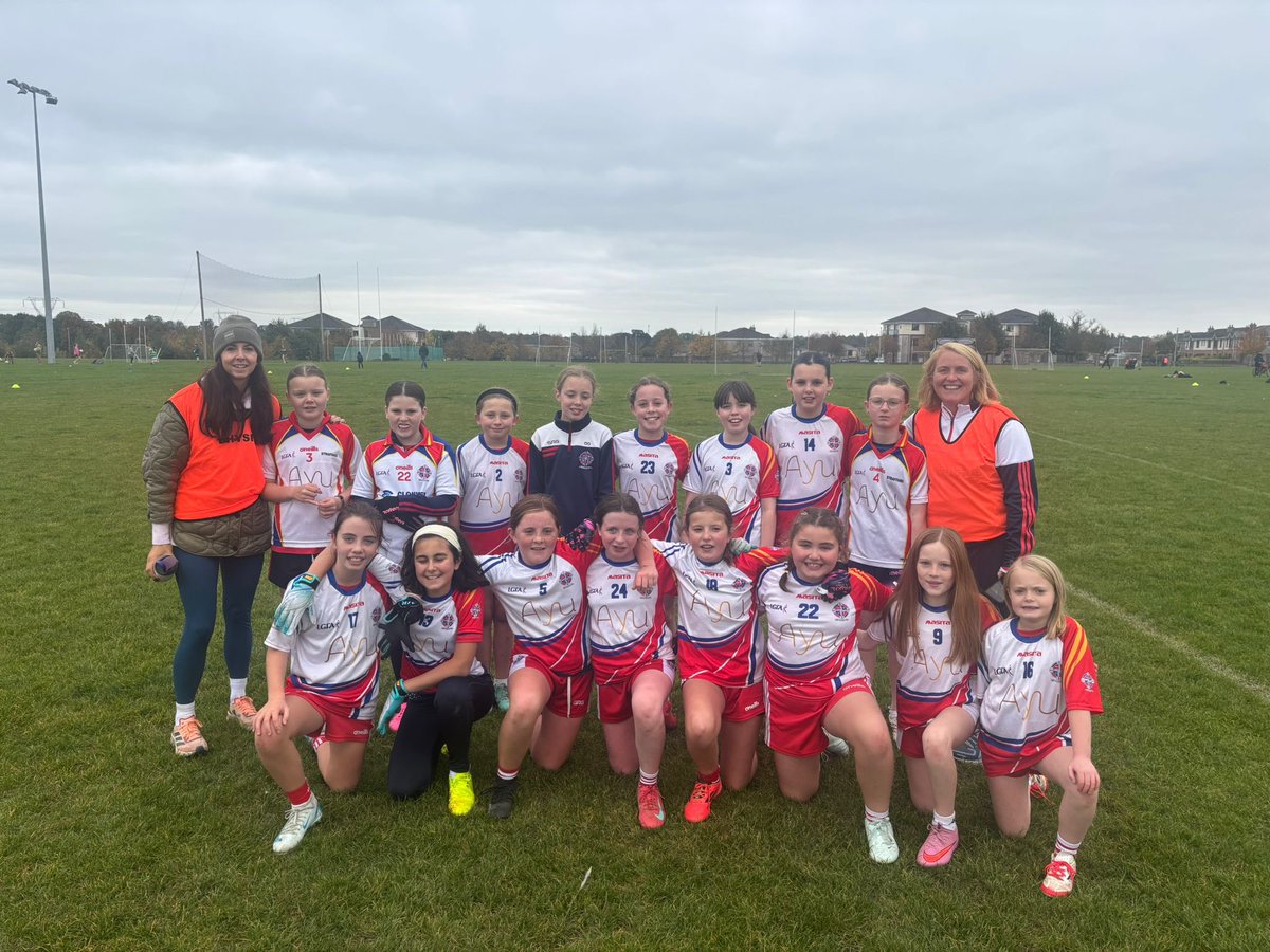 StraffardLGFA's tweet photo. The U11 girls put in a very strong performance in three competitive matches in Maynooth, against Maynooth, Celbridge and Balyna. 
They worked well as a team and are continuing to show great skill and determination. 
Straffard Abú https://t.co/UlX0fRbCHC