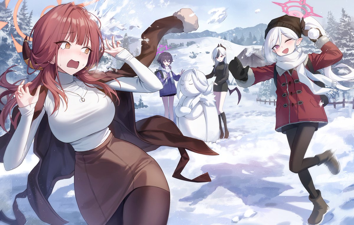 _okkizzz's tweet image. #ブルアカ #BlueArchive
⛄️