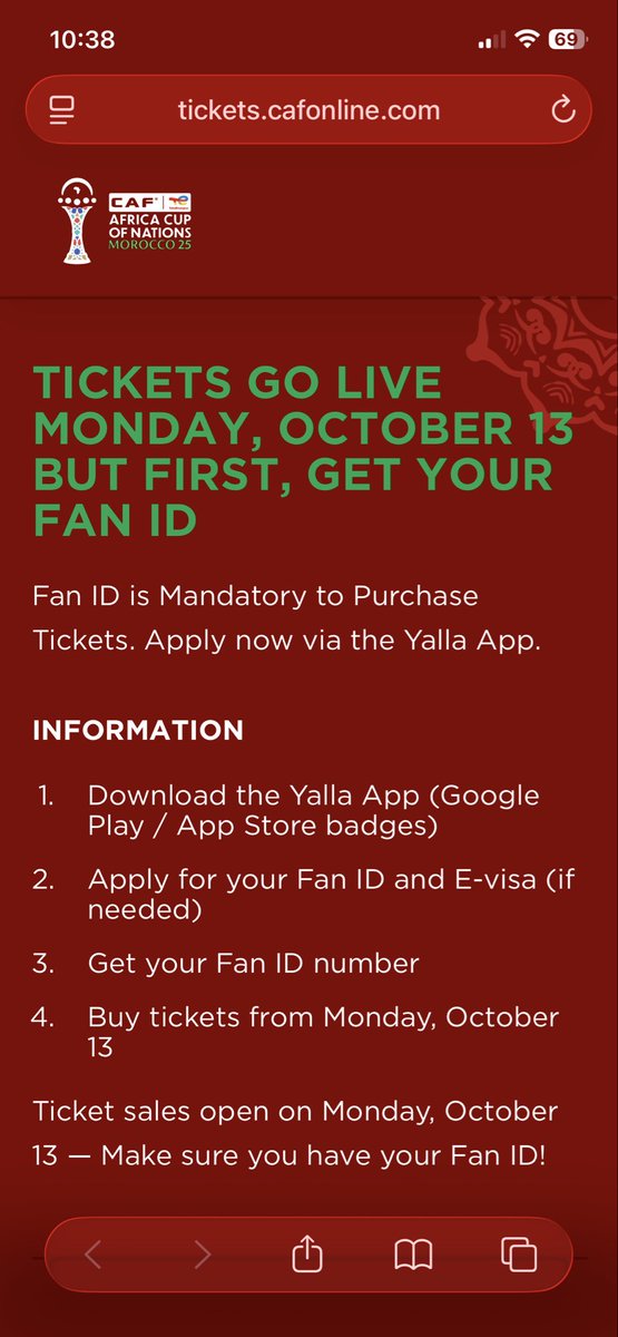 Moul Hanout w’ka3lou muchkil f’trek 

#TotalEnergiesAFCON2025