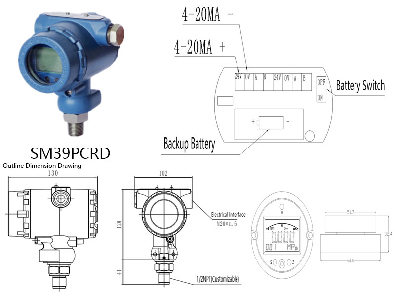xiodng250196's tweet image. SM39PCRD: The Pipe Pressure Pro! 🚀

Built tough with:
💥 Explosion-proof sealing
📡 Dual 4-20mA/RS485 outputs
🔧 Flexible installation
Trusted across China&apos;s oilfields - making pressure monitoring smarter &amp;amp; safer!
#IndustrialIoT #OilfieldTech #SmartSensors