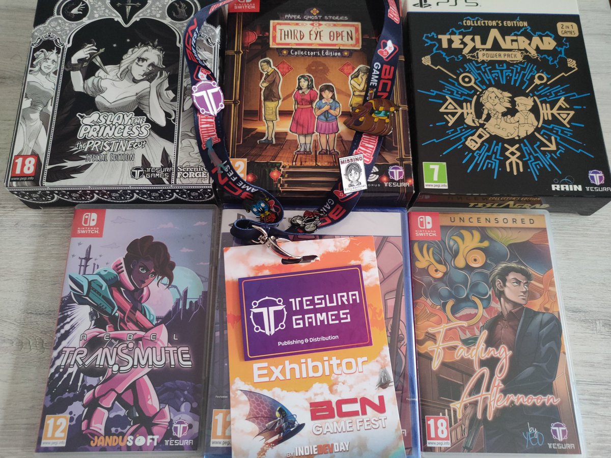 ¡Buenos días de lunes tras el último <a href="/bcngamefest/">BCN Game Fest</a>! 💜👾

¡Se jugó, se habló y se tocó el #FormatoFísico! Muchas gracias a todos los que os pasasteis a jugar y saludar.

☕ ¡Seguimos! ¡Café y al lío! 🎮