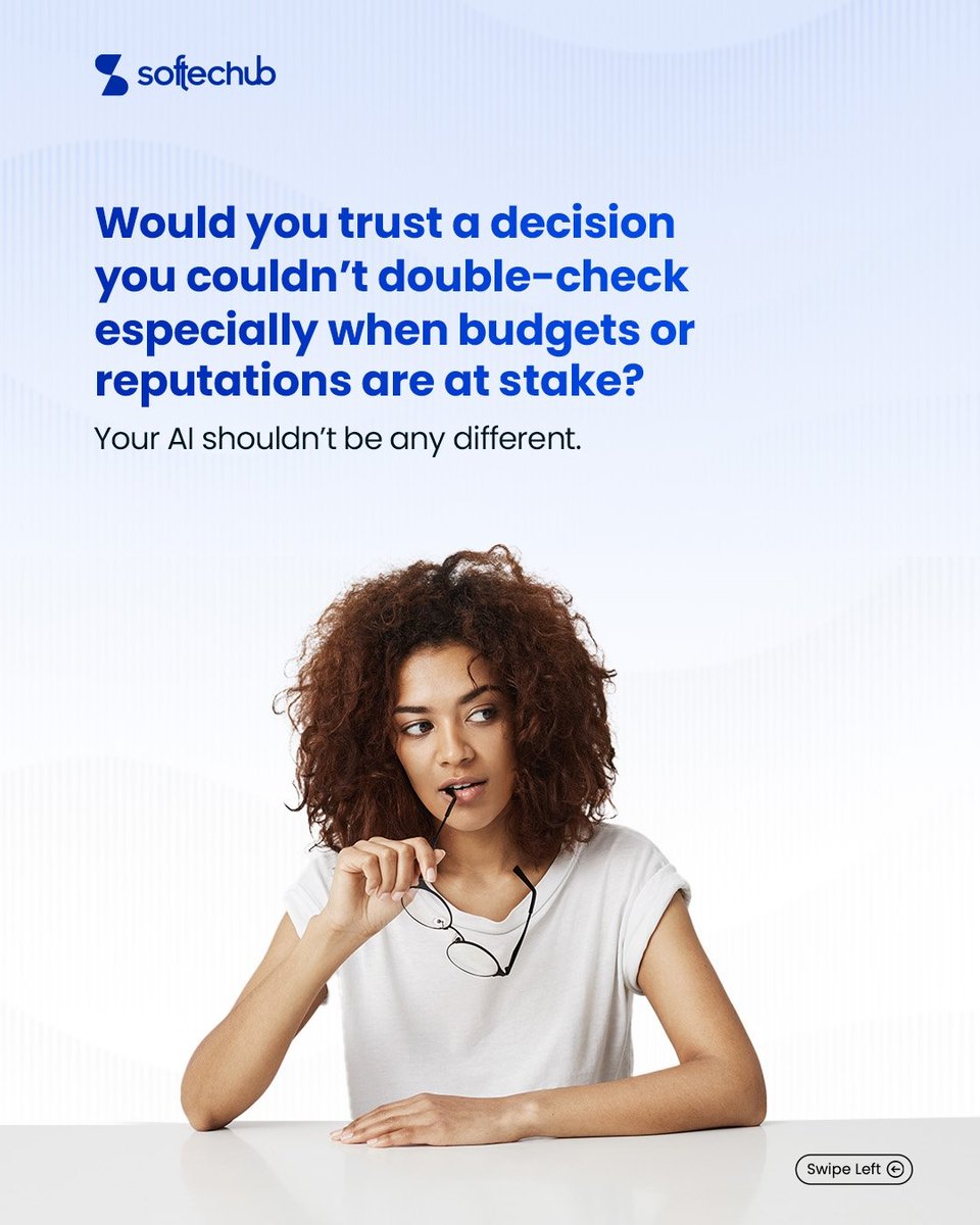 softechubltd's tweet image. Transparent AI builds trust.
Chain-of-Thought reveals how every conclusion is reached helping businesses catch mistakes early and make smarter, safer decisions.
#AI #MachineLearning #Transparency