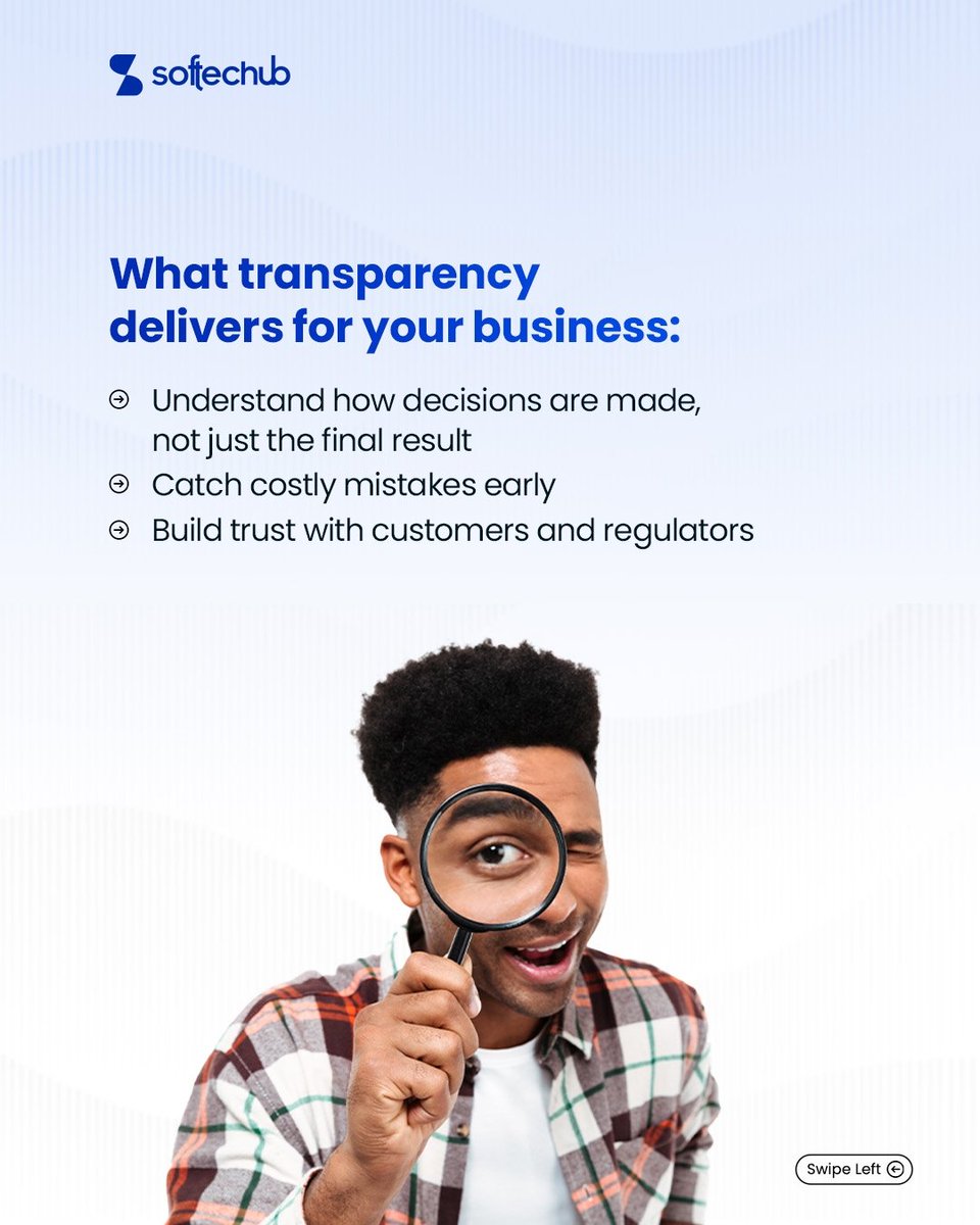 softechubltd's tweet image. Transparent AI builds trust.
Chain-of-Thought reveals how every conclusion is reached helping businesses catch mistakes early and make smarter, safer decisions.
#AI #MachineLearning #Transparency