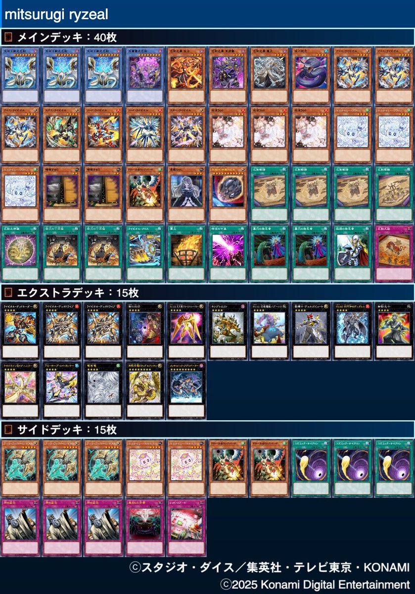 森の熊さん杯
使用巳剣ライゼオル

巳剣オルフェ🎲○     ○○
ドラゴンテイル🎲○ ○×○
巳剣オルフェ🎲×      ×○○
リシド🎲○                ××

トナメ
ヤミー🎲×                  ×○×
現環境初めてトナメ上がれて嬉しい