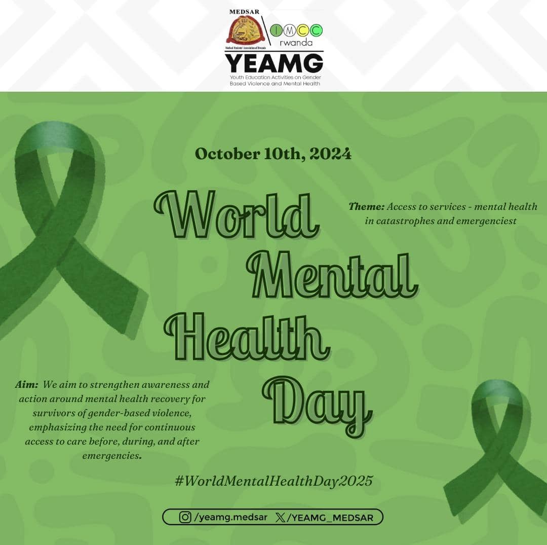In honor of World Mental Health Day 2025, we held a powerful workshop this Saturday under the YEAMG Project aiming on raising awareness on GBV, mental health stigma, and access to services in emergencies.  

Grateful for the teamwork, energy, and commitment shown! 💚🧠