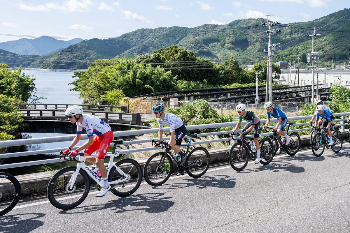 #ツール・ド・九州 宮崎・大分
スタートから動きもペースも激しくドンパチ💥聖も前方で動きに対応していた