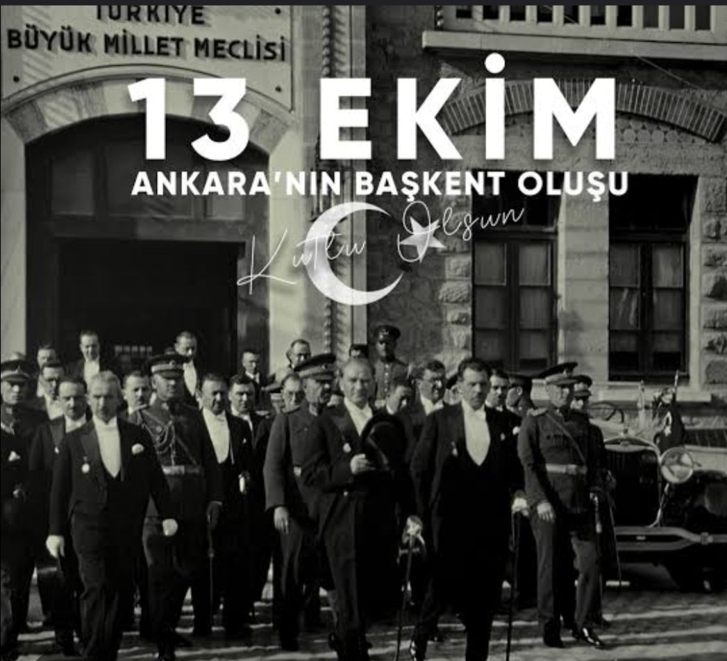 aydin_tumen's tweet photo. ANKARA'NIN BAŞKENT OLUŞUNUN 102. YIL DÖNÜMÜ KUTLU OLSUN. https://t.co/ou5WqeZdGv