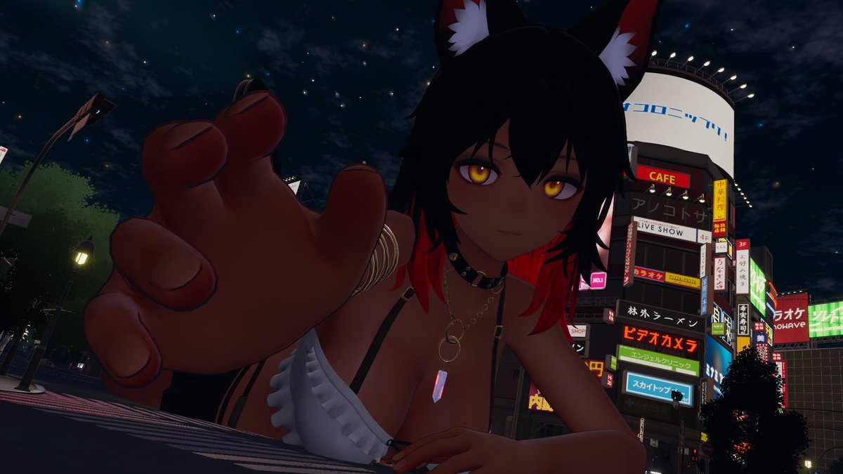 Who would have thought that I was some kind of Lycan? Guess that means I'll have to act the part and be a little wild~
Come closer, I won't bite~ ❤️