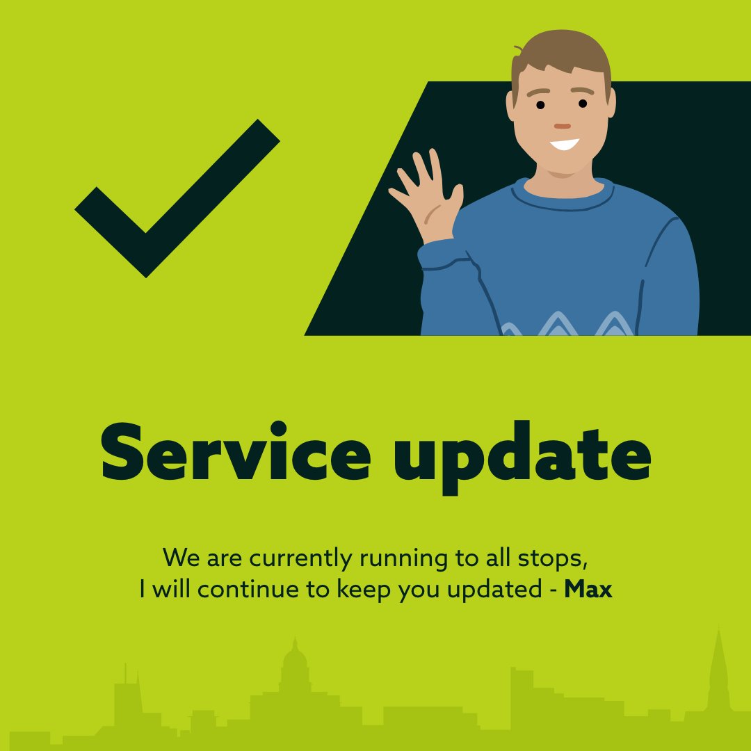 NETTram's tweet image. ✅ We are now running to all stops with a frequent service.

Apologies if your journey has been affected today.