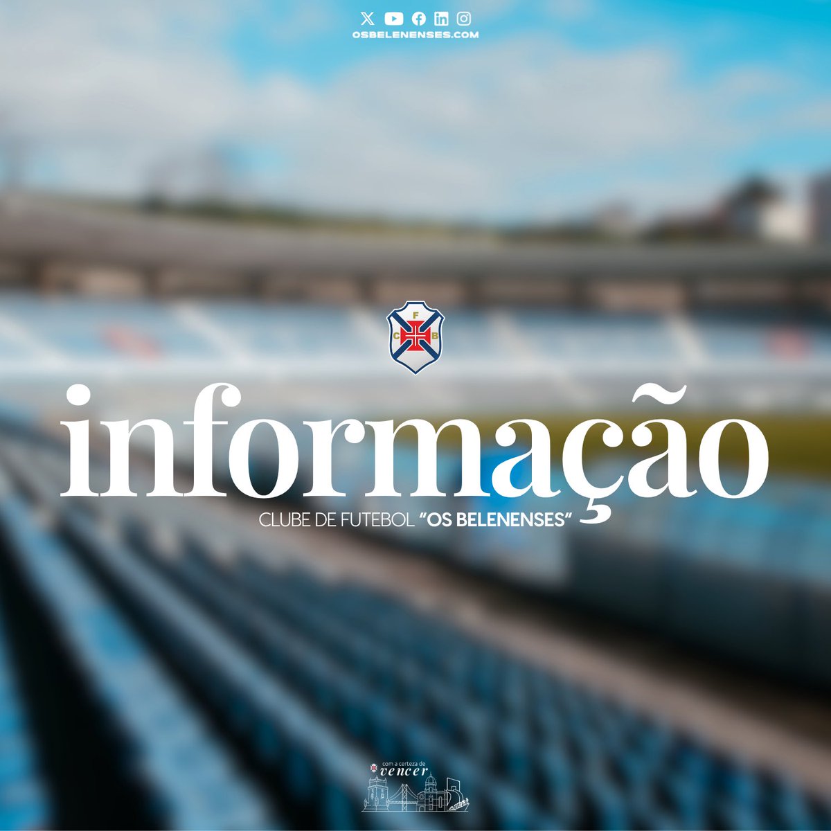 CFosBelenenses's tweet photo. 🗒️ Informamos os sócios e adeptos do #Belenenses que a #LojaAzul estará encerrada esta segunda-feira, para efeito de inventário, reabrindo amanhã, dia 14.
Até lá, podes continuar a fazer as tuas compras em https://t.co/cPUcFCMV2I! 💙🙌
#tweetpastel https://t.co/RreLD9KXk9