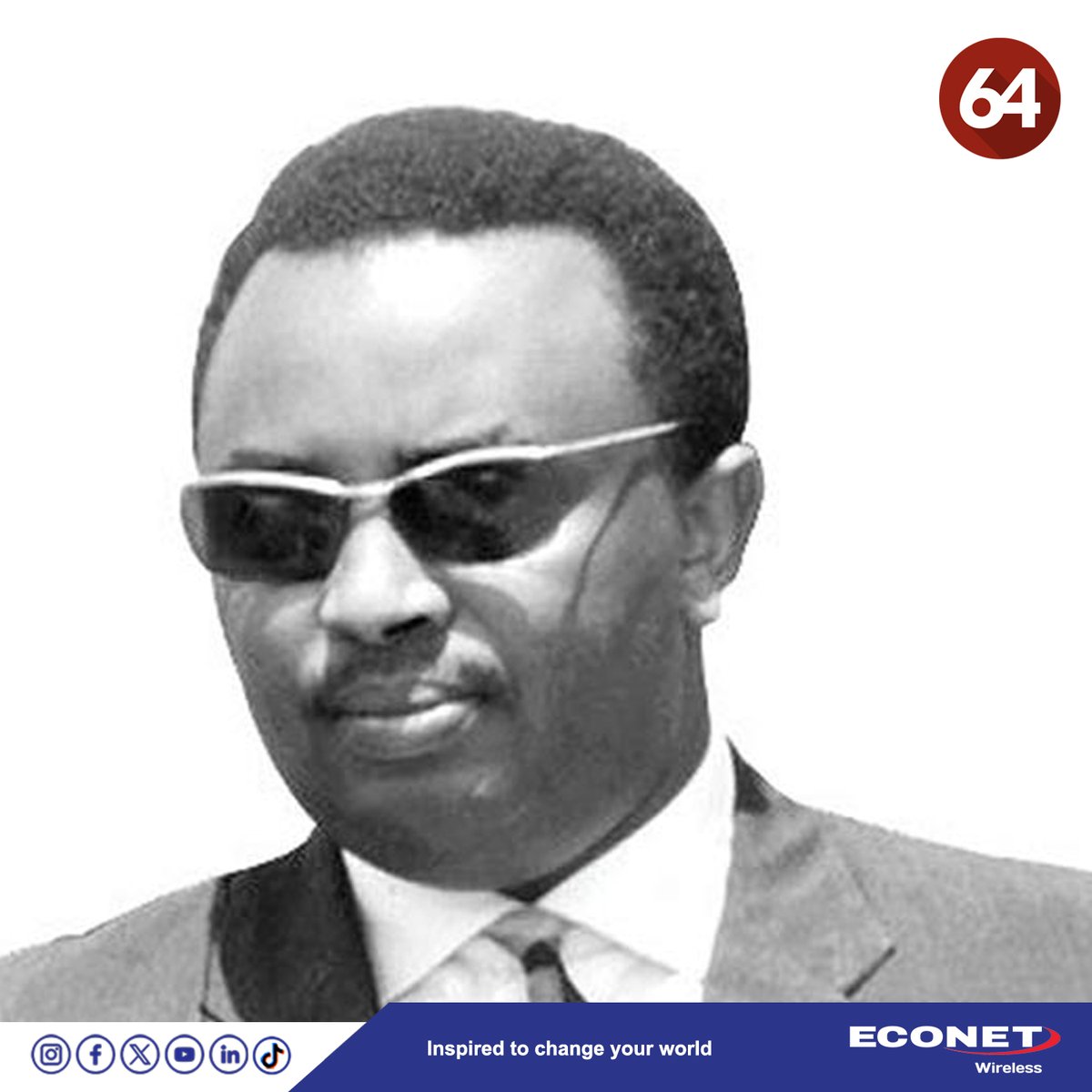 Aujourd’hui marque 64 ans depuis l’assassinat du Prince Louis Rwagasore véritable symbole de courage, d’unité et de patriotisme 🇧🇮.

Chez Econet Wireless Burundi, nous puisons notre inspiration dans son héritage.🌟✊
#PrinceLouisRwagasore