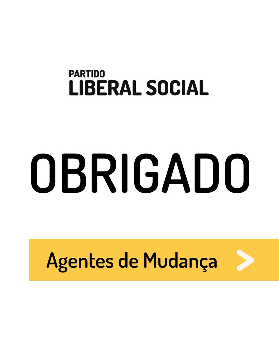 Nesta longa noite eleitoral, o Partido Liberal Social subiu em percentagem nas duas cidades onde se apresentou — Porto e Gaia — face às legislativas de há cinco meses.

Obrigado a todos os que fizeram parte desta caminhada.

Continuaremos a trabalhar pelo crescimento de uma