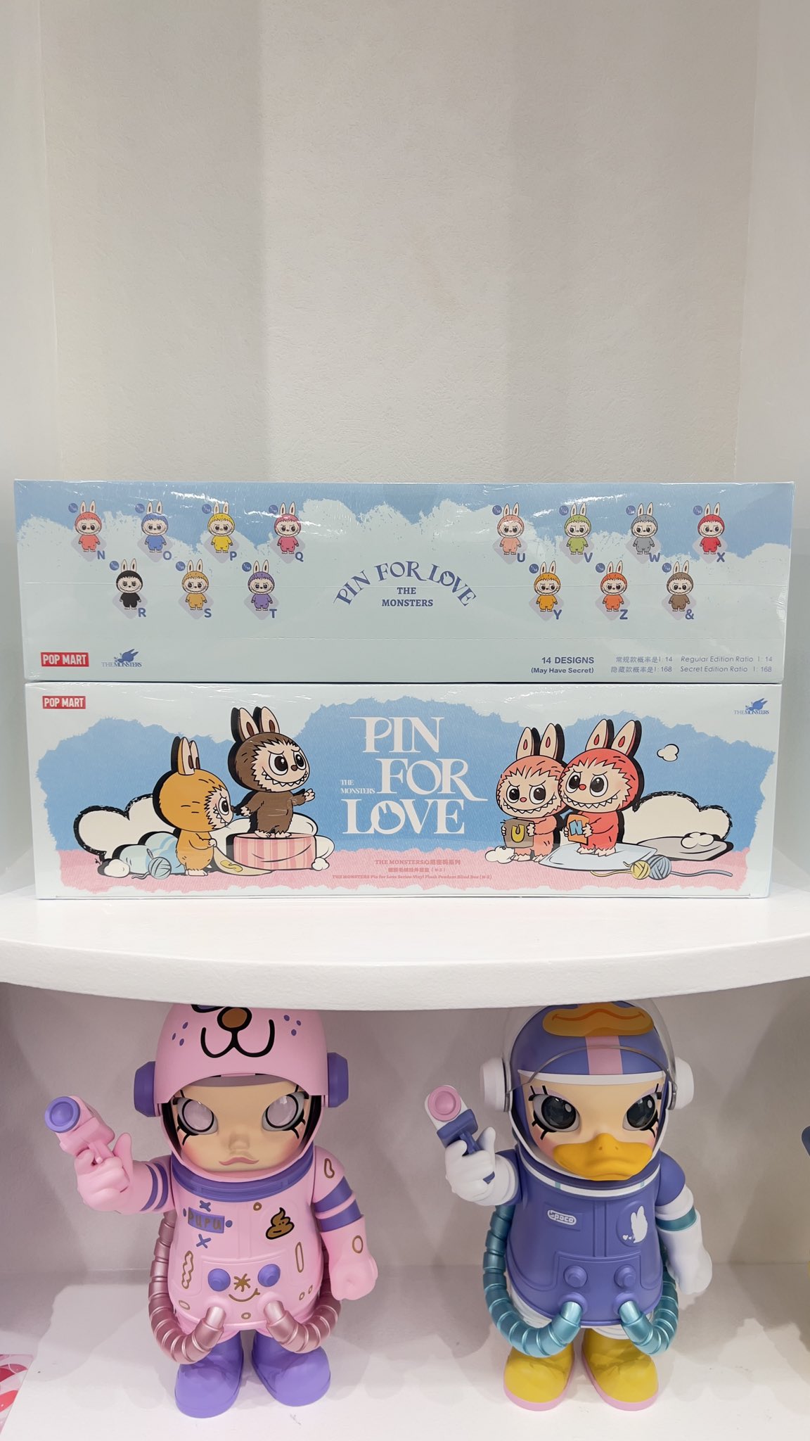 ラブブぬいぐるみペンダントNPQV 正規品】labubuラブブ PIN FOR LOVE ぬいぐるみペンダント N