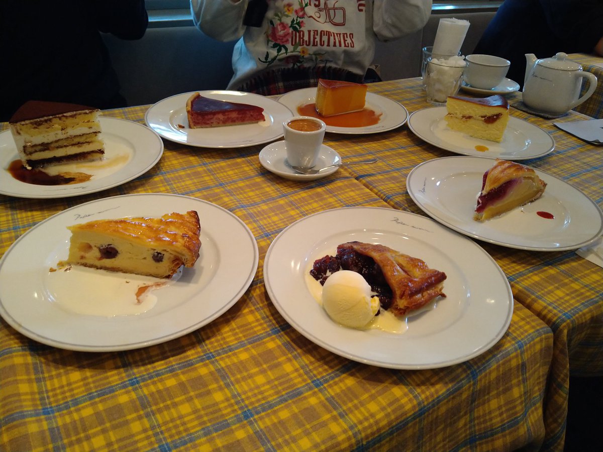 tatsumiad's tweet image. #W乗り甘味部
お茶会してきた！