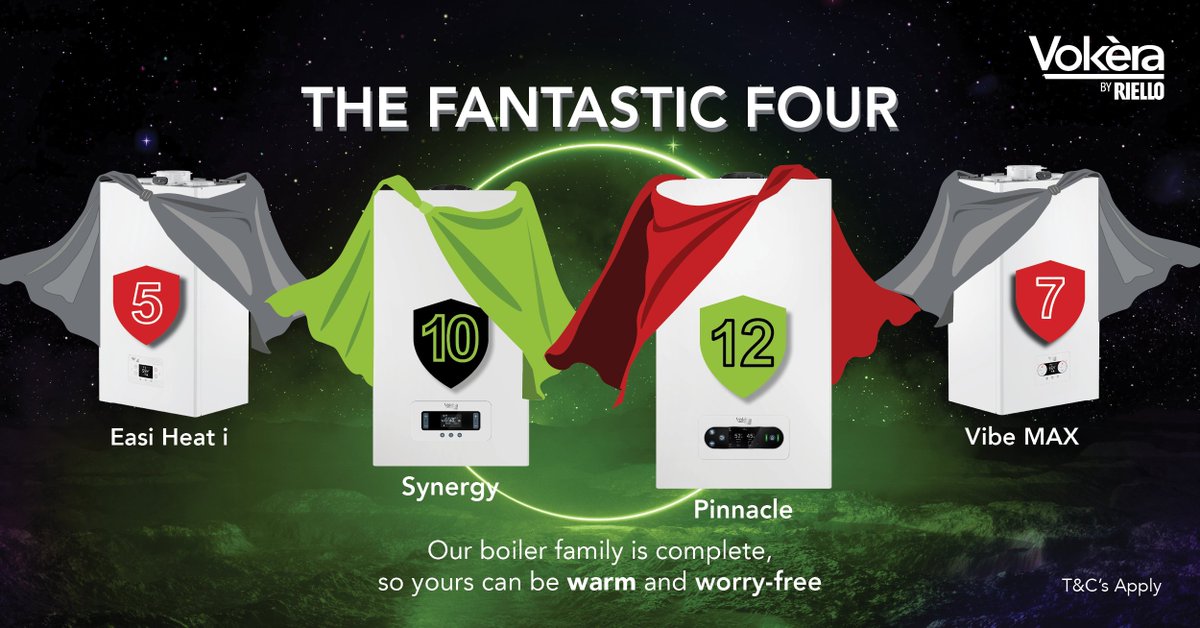 ⭐ Upgrade your installs with our Fantastic Four ⭐

Engineered for every project, from compact to cutting-edge.

Register your installs on Affinity to enjoy exclusive rewards, extended warranties, and bonus points. 

Start earning with every install: installers.vokeraaffinity.co.uk/Login/Default.…