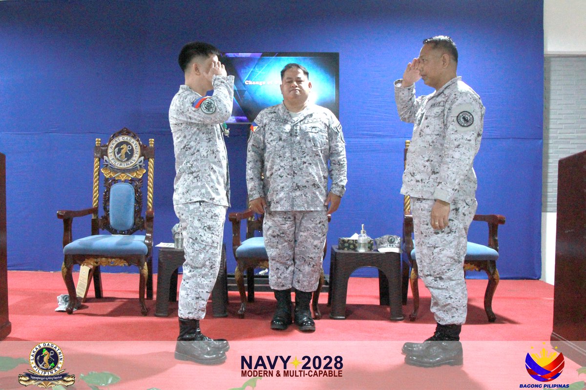 PhilFleet's tweet image. Fleet welcomes new Internal Auditor
See full report here:
facebook.com/share/p/1MdS2M…
#PhilFleetVanguardofOurSeas
#ModernandMultiCapablePHNavy
#OneAFPOnePhilippines
#StrongAFPStrongPhilippines
#AFPyoucanTRUST
#SundaloSalamatSaSerbisyo