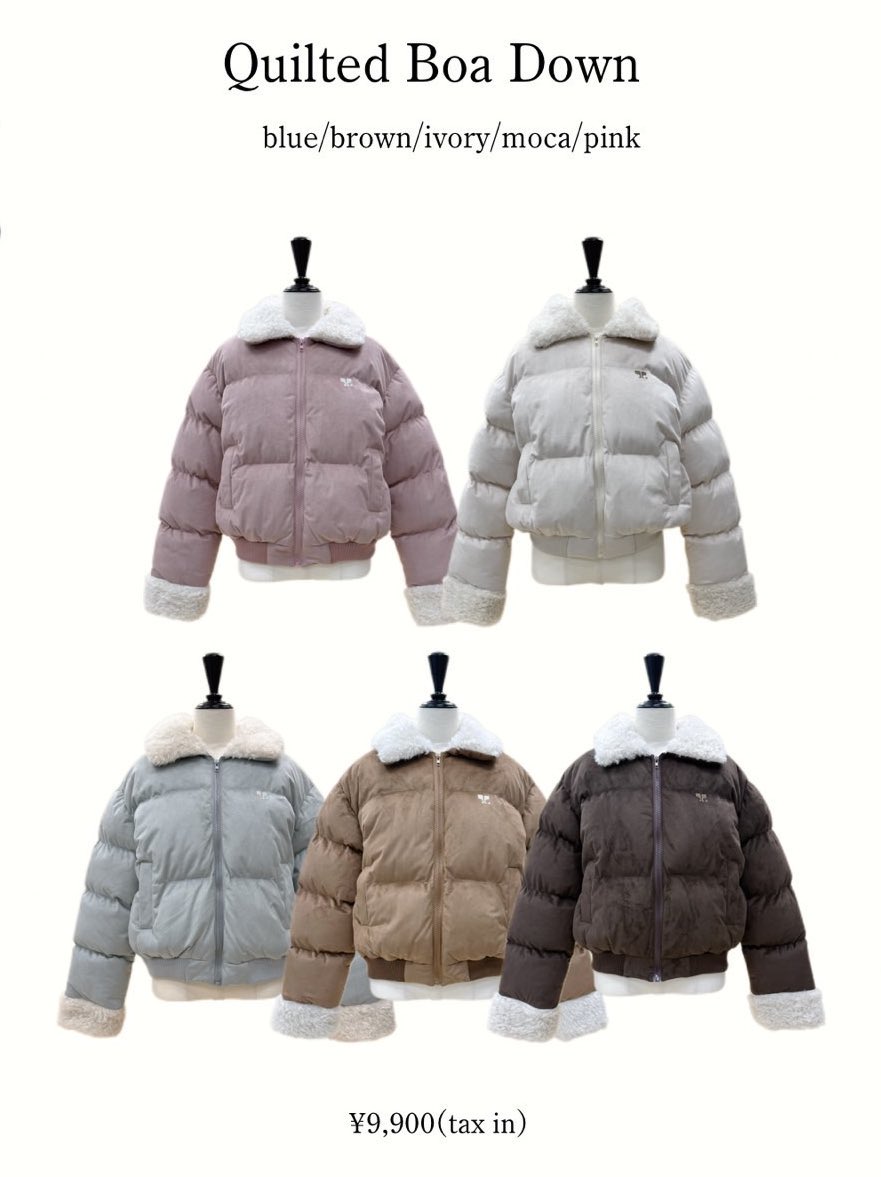 HOT ITEM❤︎】 ふわふわボア×キルティングで冬のあざと可愛い完成