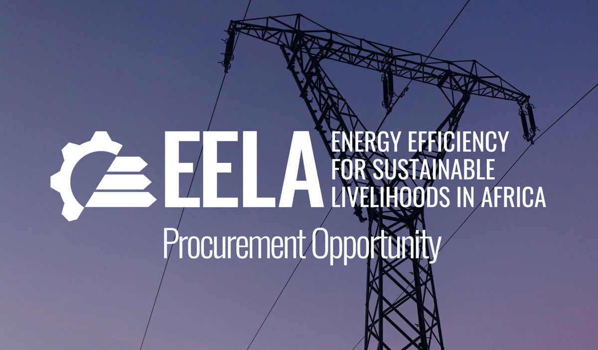🌍 Opportunity Alert: <a href="/UNIDO/">UNIDO</a> is calling for proposals to assess &amp; strengthen #Kenya’s #ESCO market under the #EELAKenya project 🇰🇪

📅 Deadline: Oct 21  
📷 Apply now: tinyurl.com/42e5jsff

<a href="/Sida/">Sida</a> <a href="/EACREEE4EA/">EACREEE</a> #AfricaProcurement #KAM #EnergyEfficiency