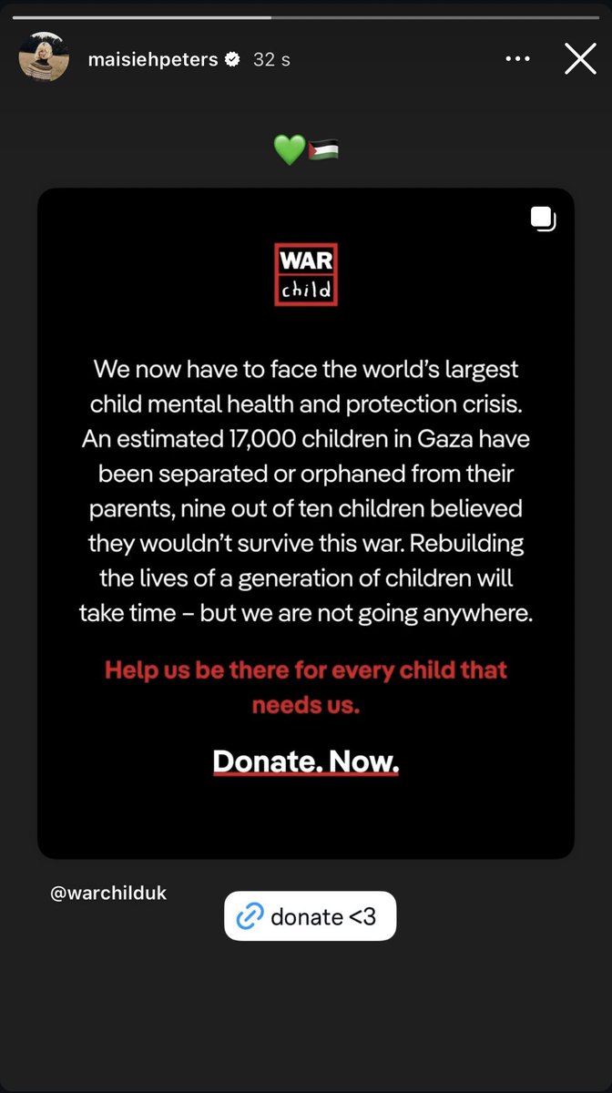 mpetersita's tweet image. 📲 | Maisie via storie Ig!❤️🇵🇸
Vi lasciamo il link per donare qua sotto👇