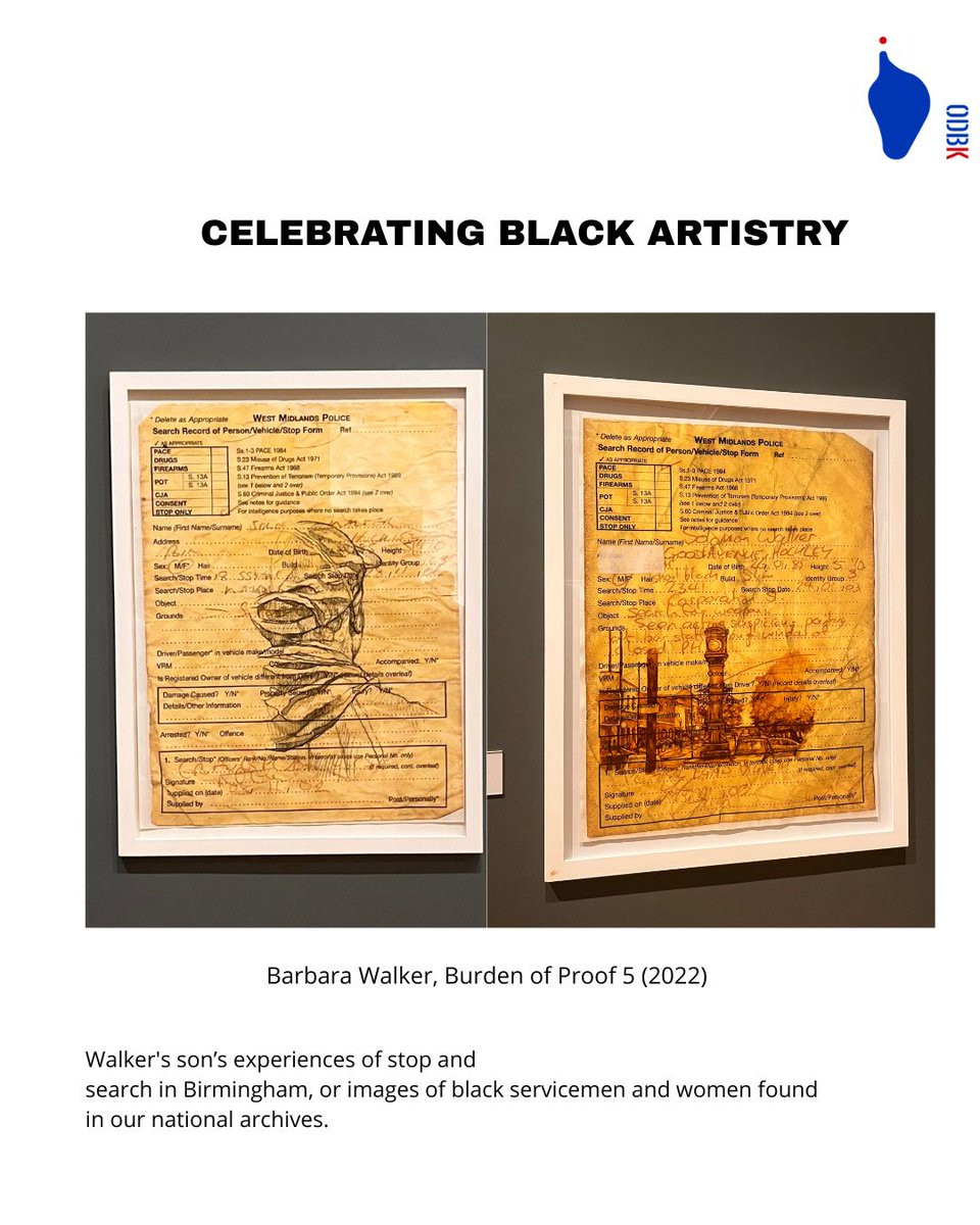 odbk_berlin's tweet photo. Barbara Walker lives and works in Birmingham. Her work is informed by political and cultural realities that affect her life and the lives of those around her. 

#BarbaraWalker #BarbaraWalkerBeingHere #BeingHereExhibiton #BlackHistoryMonth https://t.co/ZD00XaOLyl