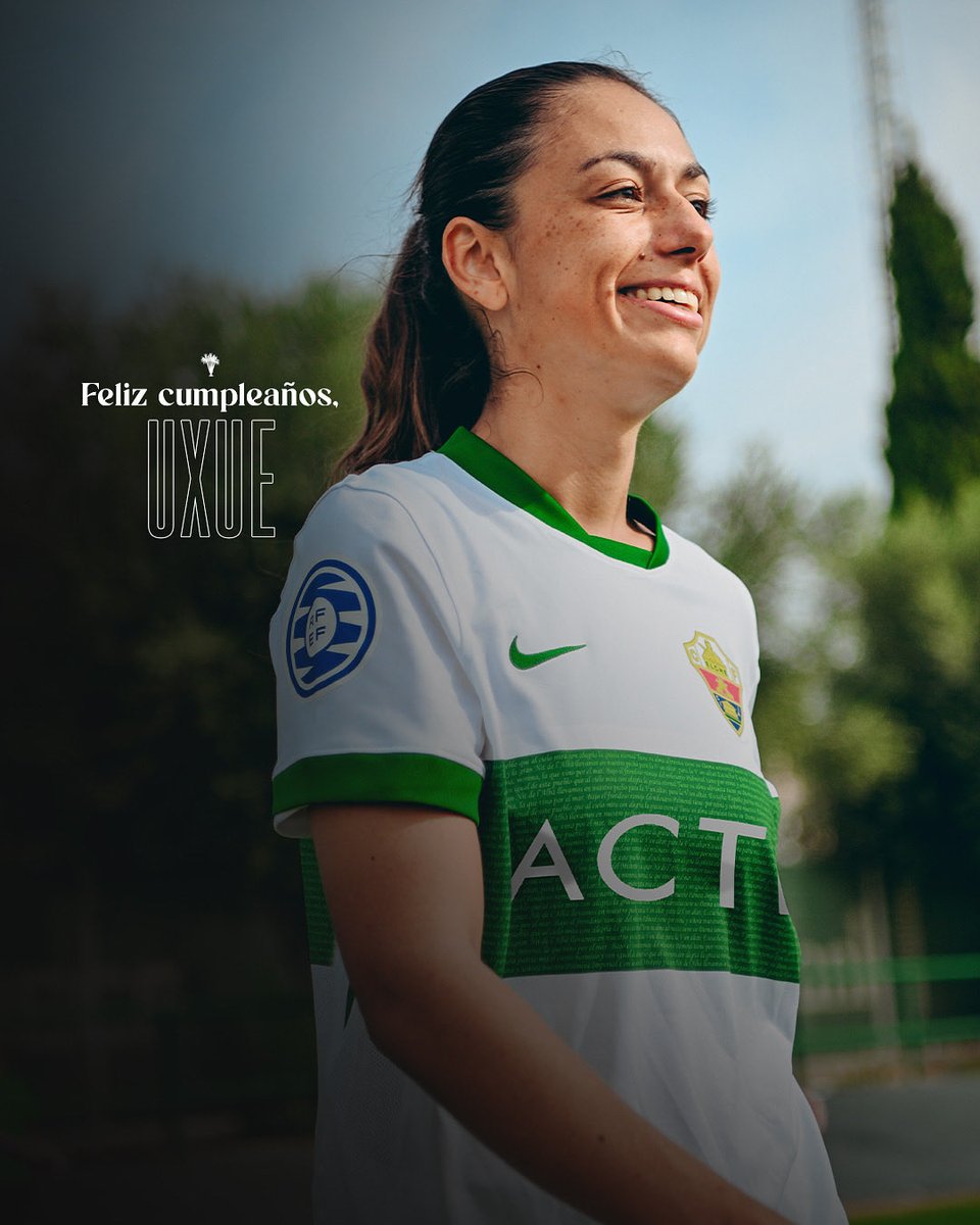 ¡Feliz cumpleaños, Uxue! 🎂
Ejemplo de capitana y de persona, dentro y fuera del campo 💚