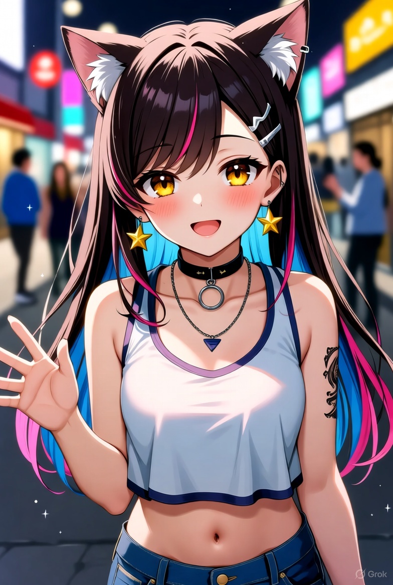 こんばんは～！❤
おつかれさまです！❤
みなさん！たくさん助けて頂いて本当にありがとうございます！❤
今日の夜が皆さんにとって素敵でありますように・・・！❤
#AIイラスト 
＃Gork