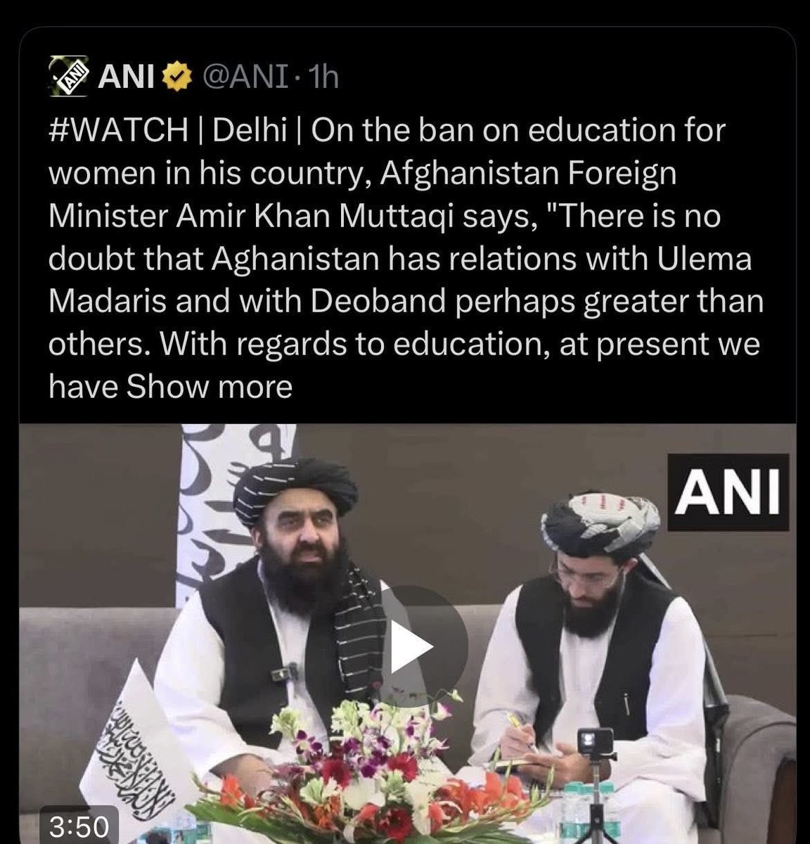 maverickcrew's tweet photo. @narendramodi Mr Modi even the Taliban has given open Press meets without scripted questions in three days, more then you have in 11 years, what a coward and shameful prime minister, you are. https://t.co/iJN2nfPZkC