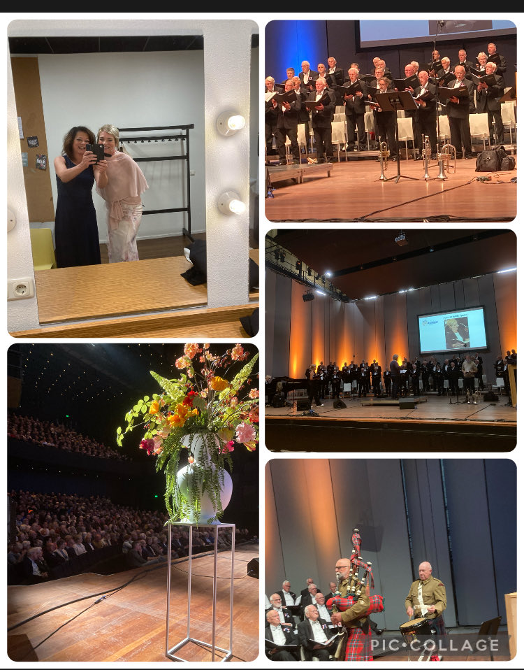 Genoten van het concert met het IMD in Schouwburg De Lawei in Drachten.