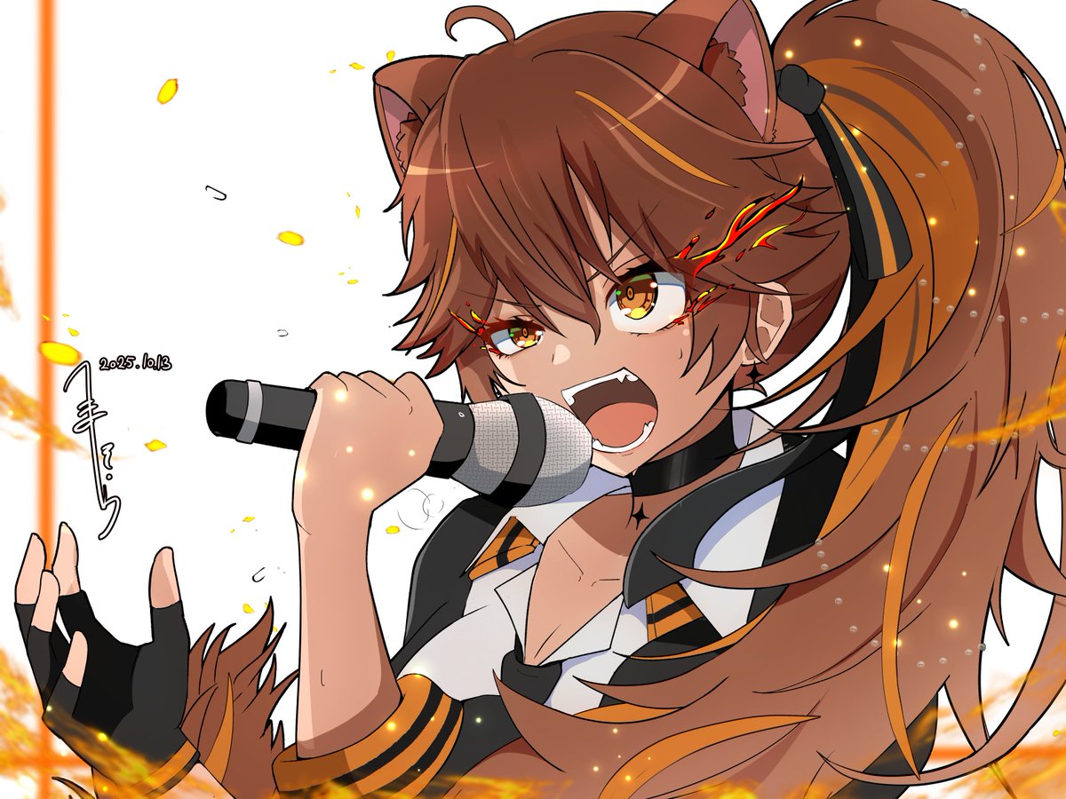 6thワンマンライブ最高にロックでした！！
 #レオナアート