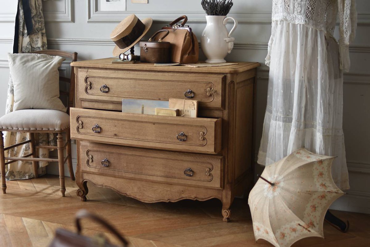 【美品】アンティークチェスト( 無垢材 オーク 剥離) Antiques *Midi on X: 