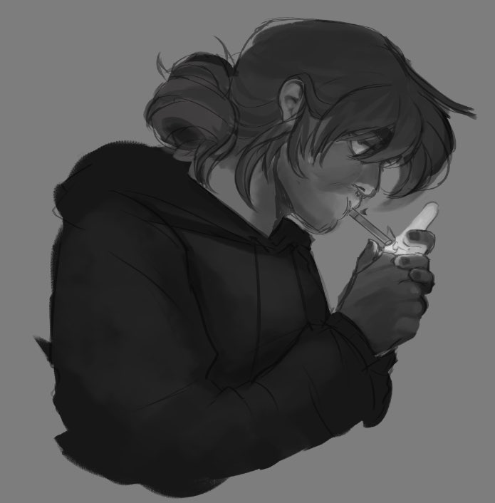 meatmembrane's tweet photo. unfinished painting of my oc jerd https://t.co/z96naaes1r