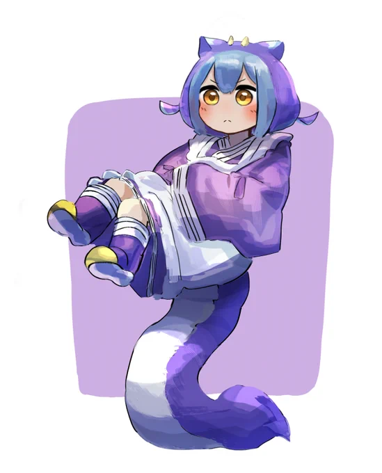 ラド尻尾は力強い
