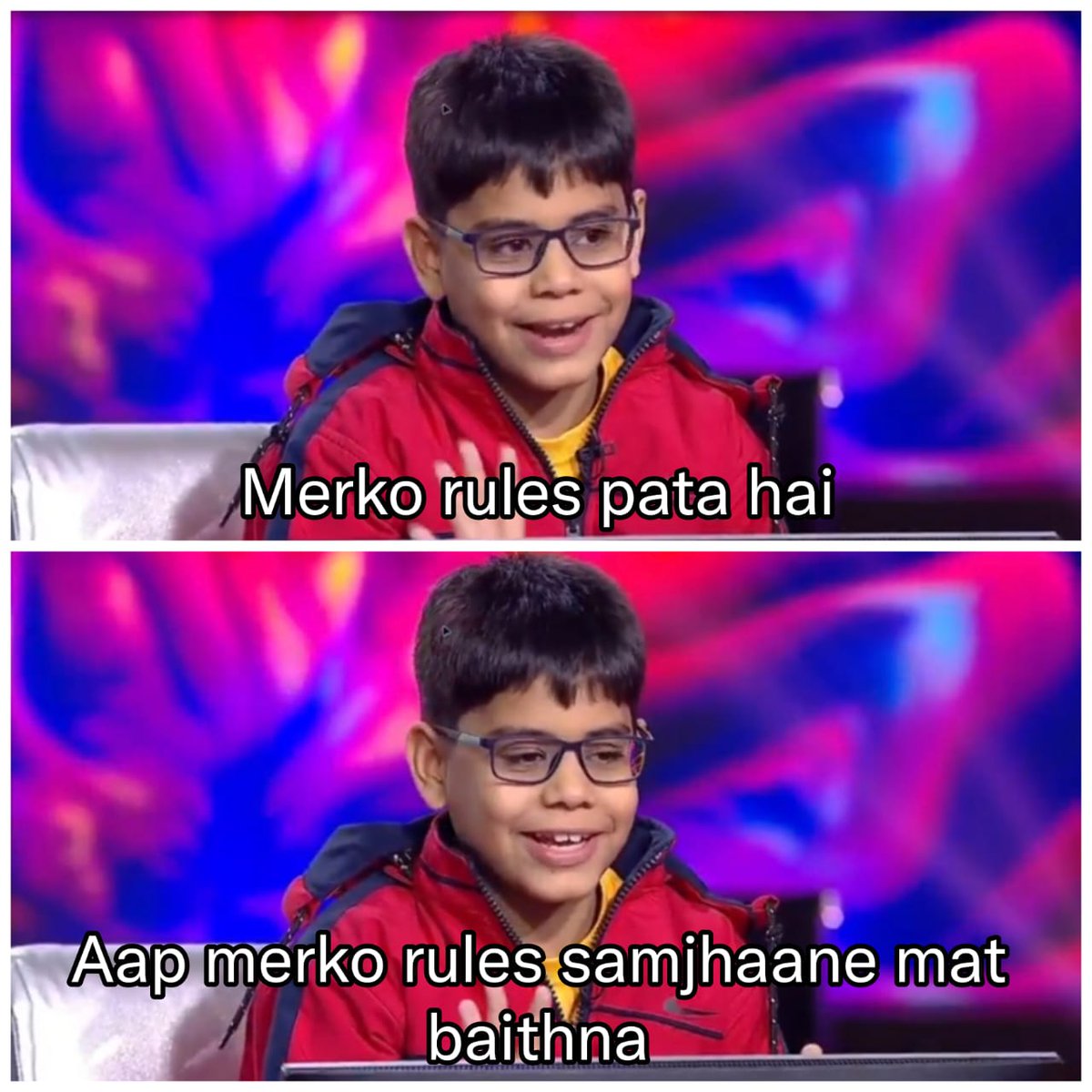 Me at Diwali Party when someone tries to explain me what is AK47