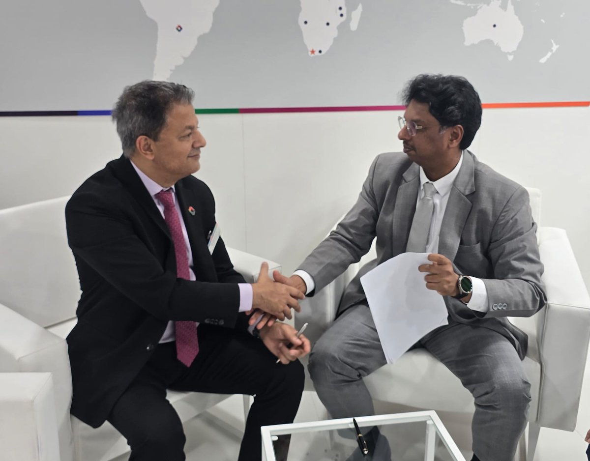 We’re proud to strengthen our alliance with Plexconcil at K-2025 for ArabPlast 2027 — a key step in boosting Indo-Arab trade ties and opening new opportunities for Indian participants in the Middle East.

In pic (L-R): Mr. Vikram Bhadauria, Mr. Nadhal Mohamed &amp; Mr. Sachin Shah.