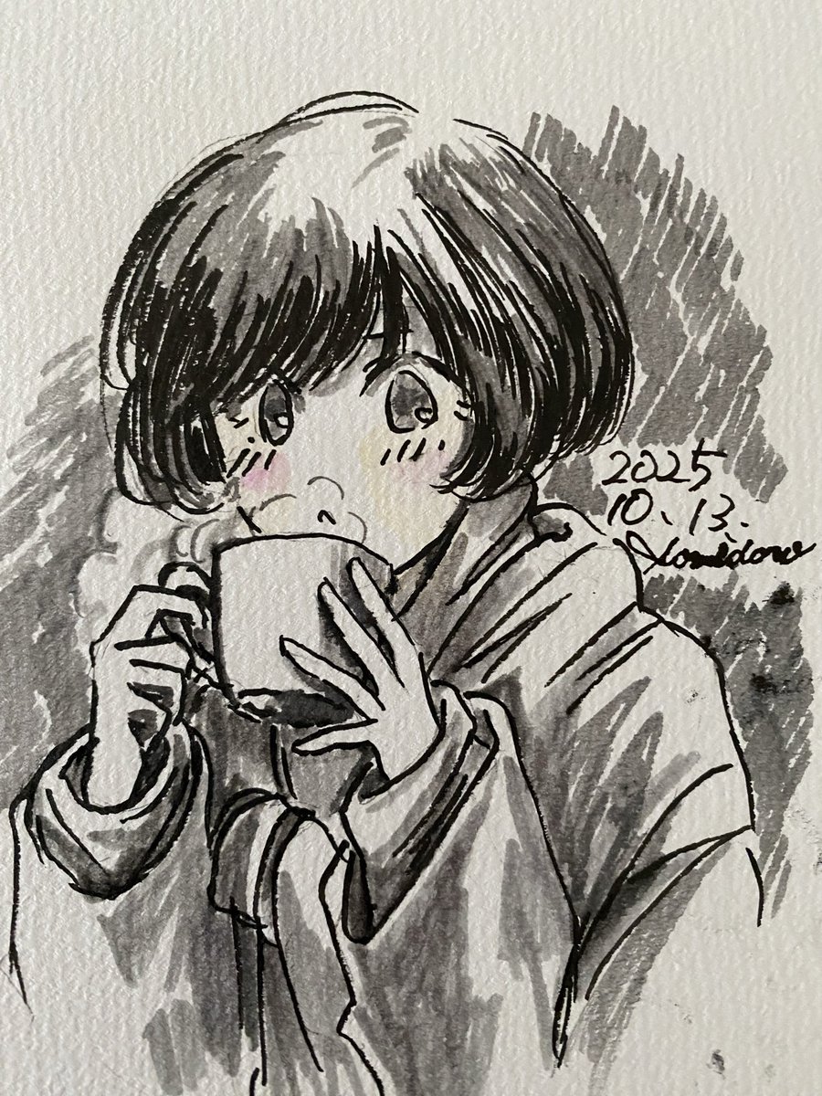 #inktober #kuretake_inktober2025
#インクトーバー2025
Day 13.