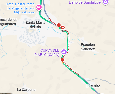 DanielL56283458's tweet photo. @GN_Carreteras Buenos días. Nos podrian ayudar con Informacion sobre el cierre en el Puente Aquillo de Fraccion Sanchez, en Santa Maria del Rio, SLP.  Por Favor https://t.co/gpKSGrY4As