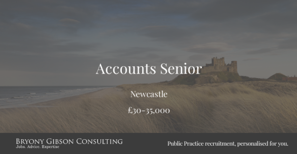 Job opportunity! Accounts Senior, £30-35,000 - #Newcastle. paiger.link/519921062