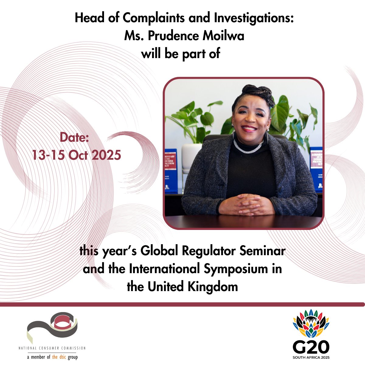 This week, product safety takes center stage at the Global Regulator Seminar and Symposium in London, where consumer regulators worldwide will convene to exchange strategies aimed at reducing product related harm and fostering safer markets for all.

<a href="/PhethoN/">Ke Phetho_ZA🇿🇦</a>  <a href="/the_dtic/">the dtic</a>