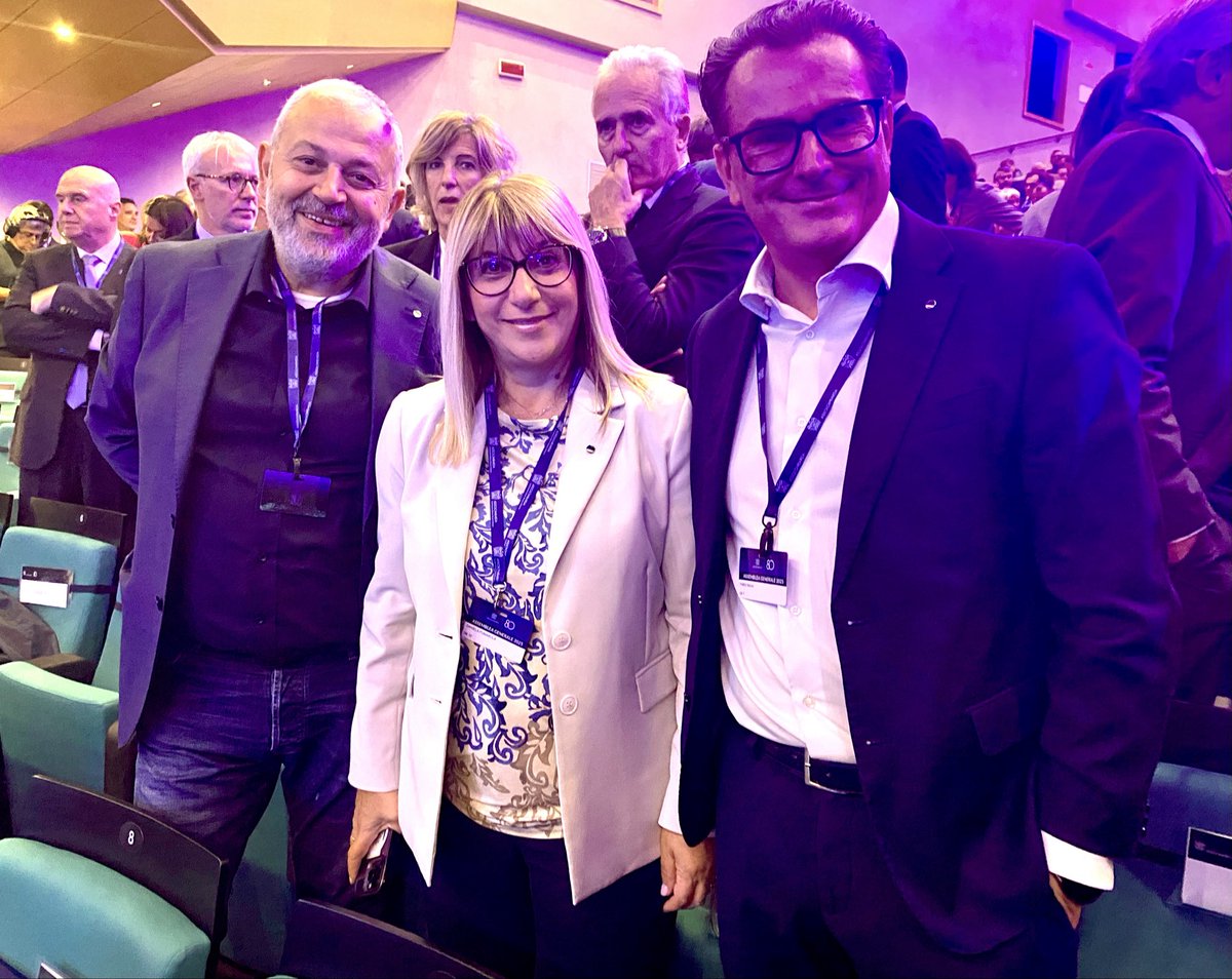 CislNazionale's tweet photo. La Segretaria Generale della #Cisl #DanielaFumarola oggi a Milano con il Segretario Generale della Cisl Lombardia, Fabio Nava ed il Segretario Generale della Cisl Milano Metropoli, Giovanni Abimelech, ospiti oggi dell’Assemblea Generale 2025 di Assolombarda. @CislLombardia @CislMilano