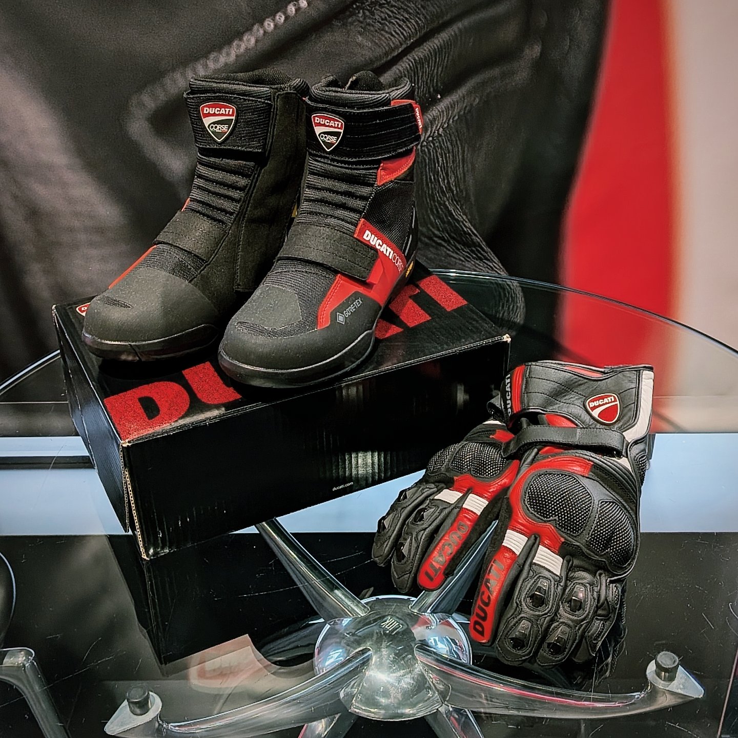 Ducatiレーシングブーツ レーシングブーツ-Ducati Corse V6 Air