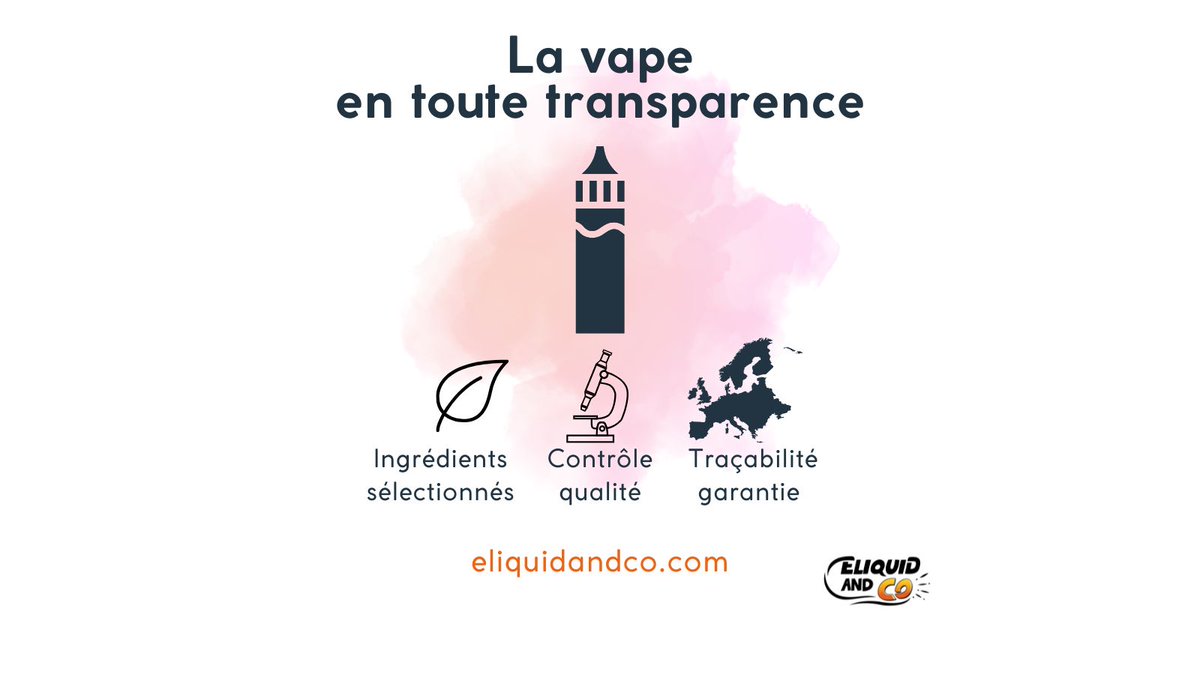 eliquidandco's tweet photo. 💬La vape, ce n’est pas une tendance. C’est un engagement. 
Chez https://t.co/eag5z87PYj, nous valorisons la transparence, la sécurité et le savoir-faire. Qualité et traçabilité sont au cœur de notre démarche. 

#EliquidAndCo #Engagement #qualité #VapeResponsable #Vaper #eliquid https://t.co/6M6gEprYj4