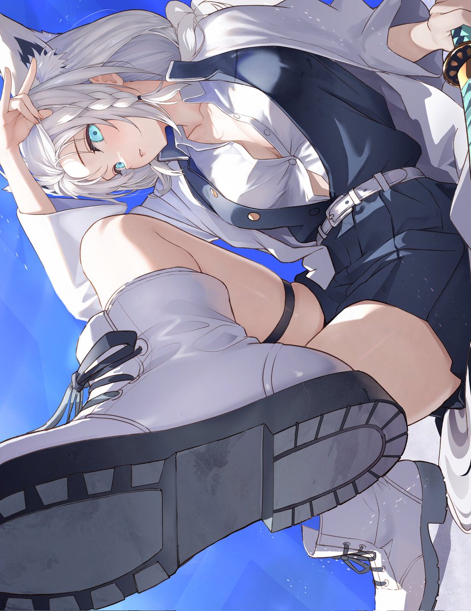 狐の柱
#絵フブキ